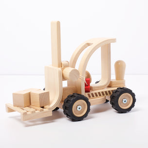 Plan Toys Forklift Limited Edition | © Conscious Craft