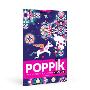 Poppik Constellation Creative Sticker Poster | Conscious Craft