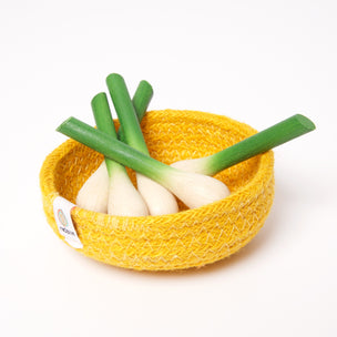 ReSpiin Jute Mini Bowl Set with Erzi Vegetables | Fire | © Conscious Craft