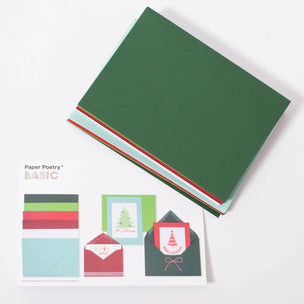 Plain Christmas Card and Envelope Set | Conscious Craft