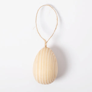 Wooden Egg Large | Conscious Craft