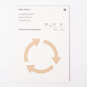 Recycled Craft Paper Pad | © Conscious Craft
