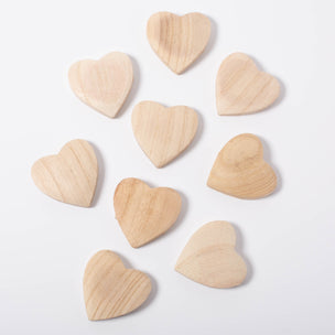 Unfinished Wooden Heart | Conscious Craft