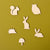 Wooden Deco Set | Small Forest Animals | © Conscious Craft