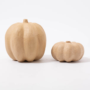 Papier Mache Pumpkin Size Medium & Small | Conscious Craft