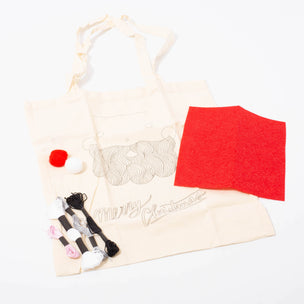 Santa Bag Embroidery Kit