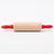 Glückskäfer Wooden Red Rolling Pin | Conscious Craft