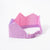 Sarah's Silk Reversible Crown | Blossom/Lavender | ©Conscious Craft