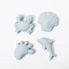 Scrunch Footprint Sand Mould Set | © Conscious Craft 