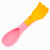 Scrunch Double Digger | Flamingo Pink & Pumpkin | Conscious Craft 