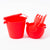 Scrunch Spade Strawberry Red | © Conscious Craft 