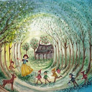 Bijdehansje Postcard Snow White | Conscious Craft