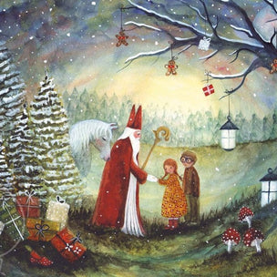 Bijdehansje Postcard Saint Nicholas | Conscious Craft