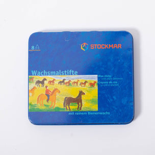 Stockmar Wax Crayons 8 | Original Tin Box | © Conscious Craft