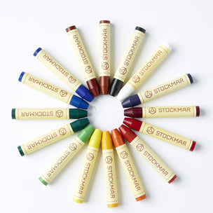 Stockmar Wax Crayons 16 | Tin Box | © Conscious Craft