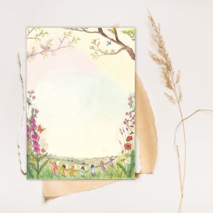 Waldorf Family Summer Notepaper Set | Conscious Craft