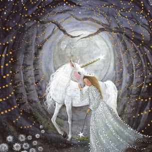 Bijdehansje Postcard Stardust Unicorn | Conscious Craft