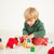 Wooden Grimm's Vehicles with Peg Dolls